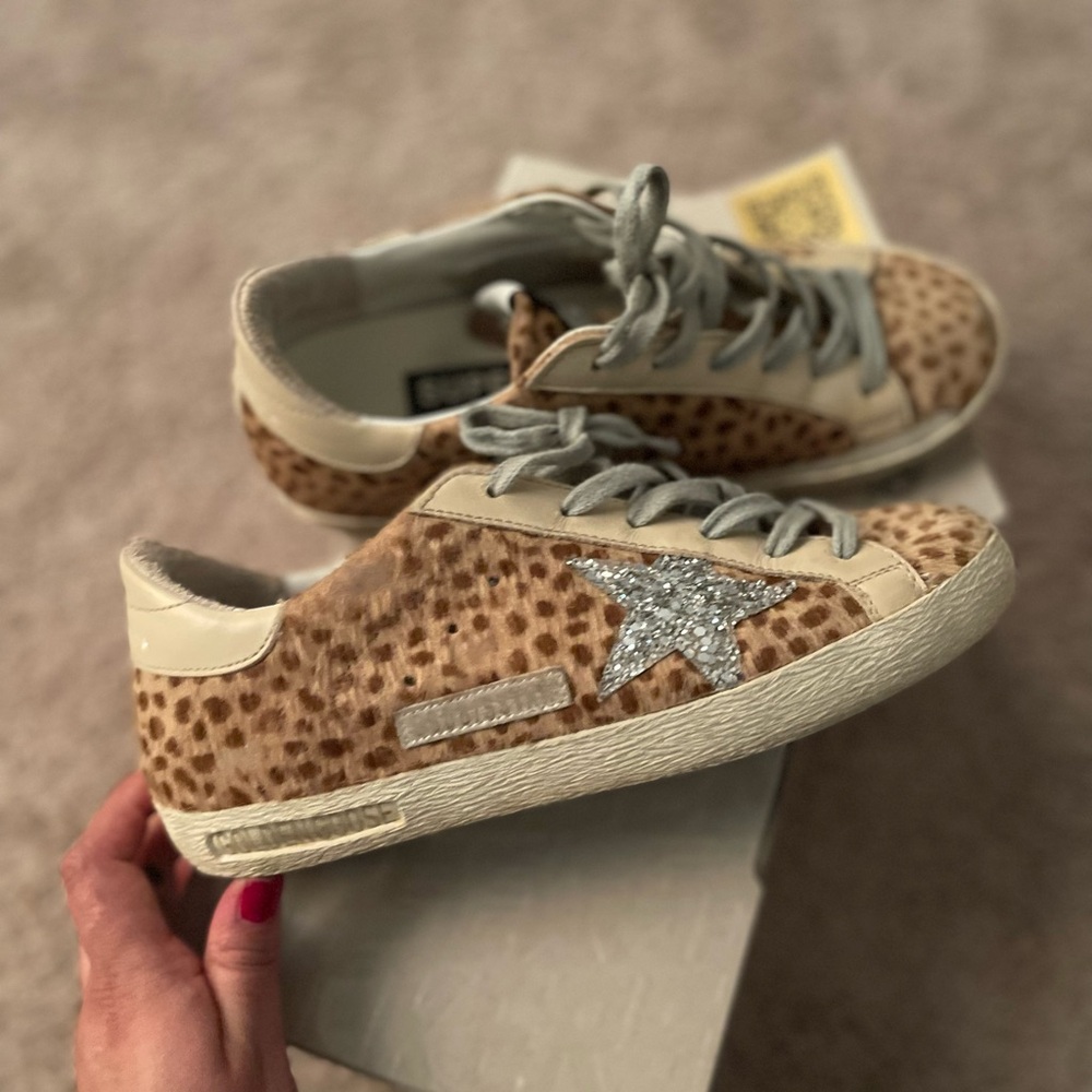 Authentic Golden Goose Animal Print